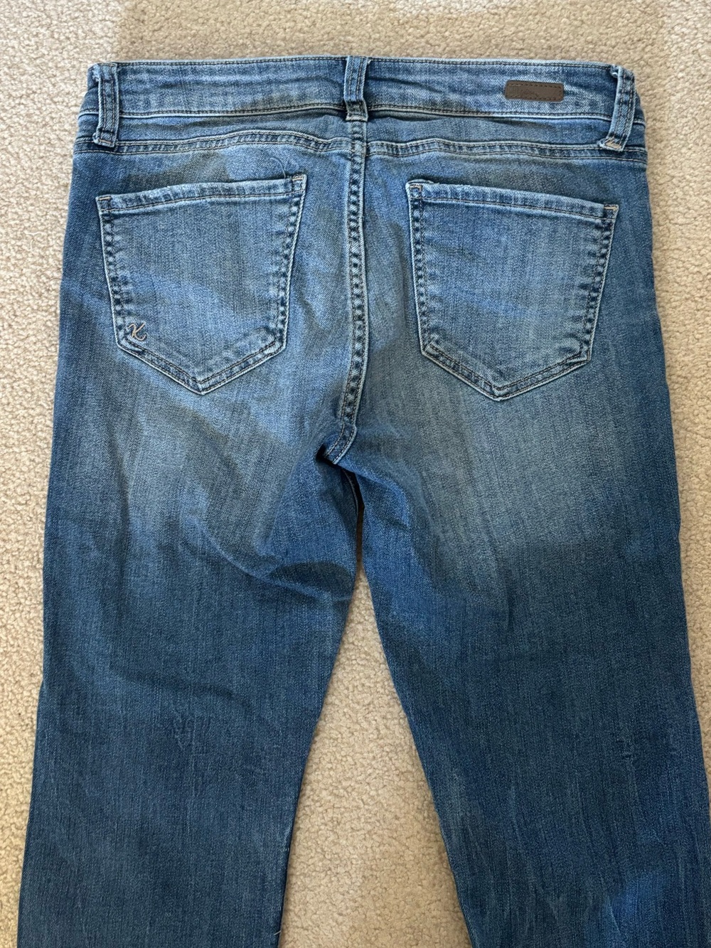Kut From The Kloth Crop Straight Leg Jeans - Picture 3 of 9